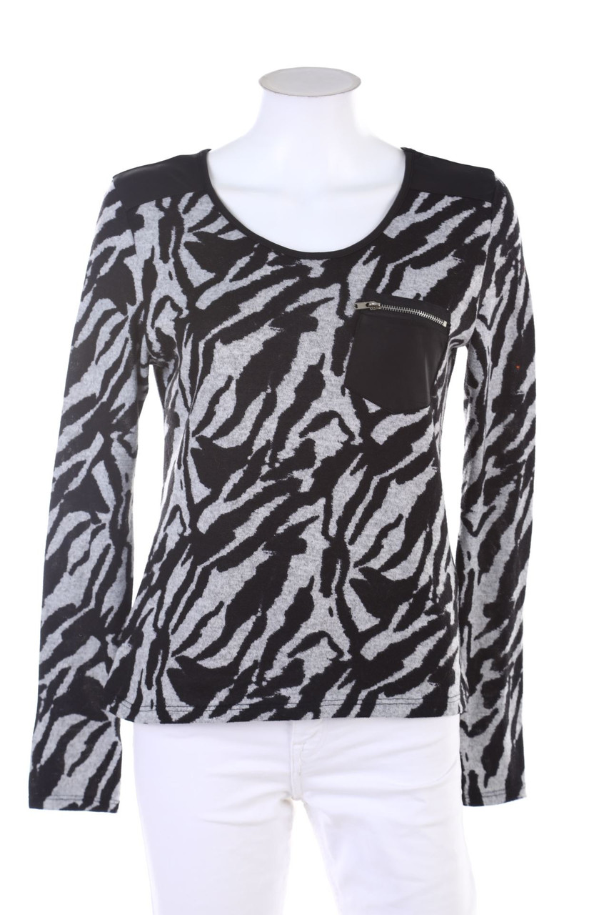 zebra - Strick-Pullover - S