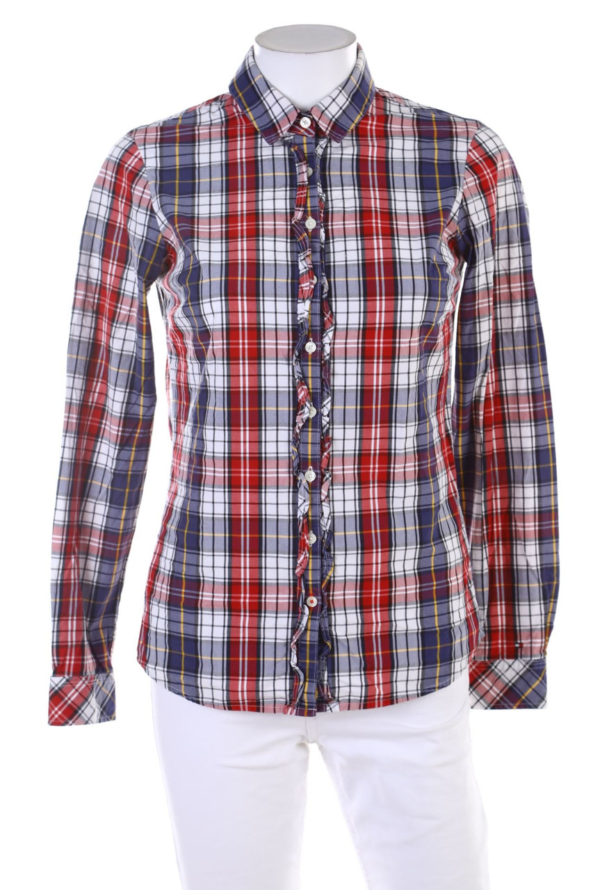 TOMMY HILFIGER - Karo-Bluse - XS