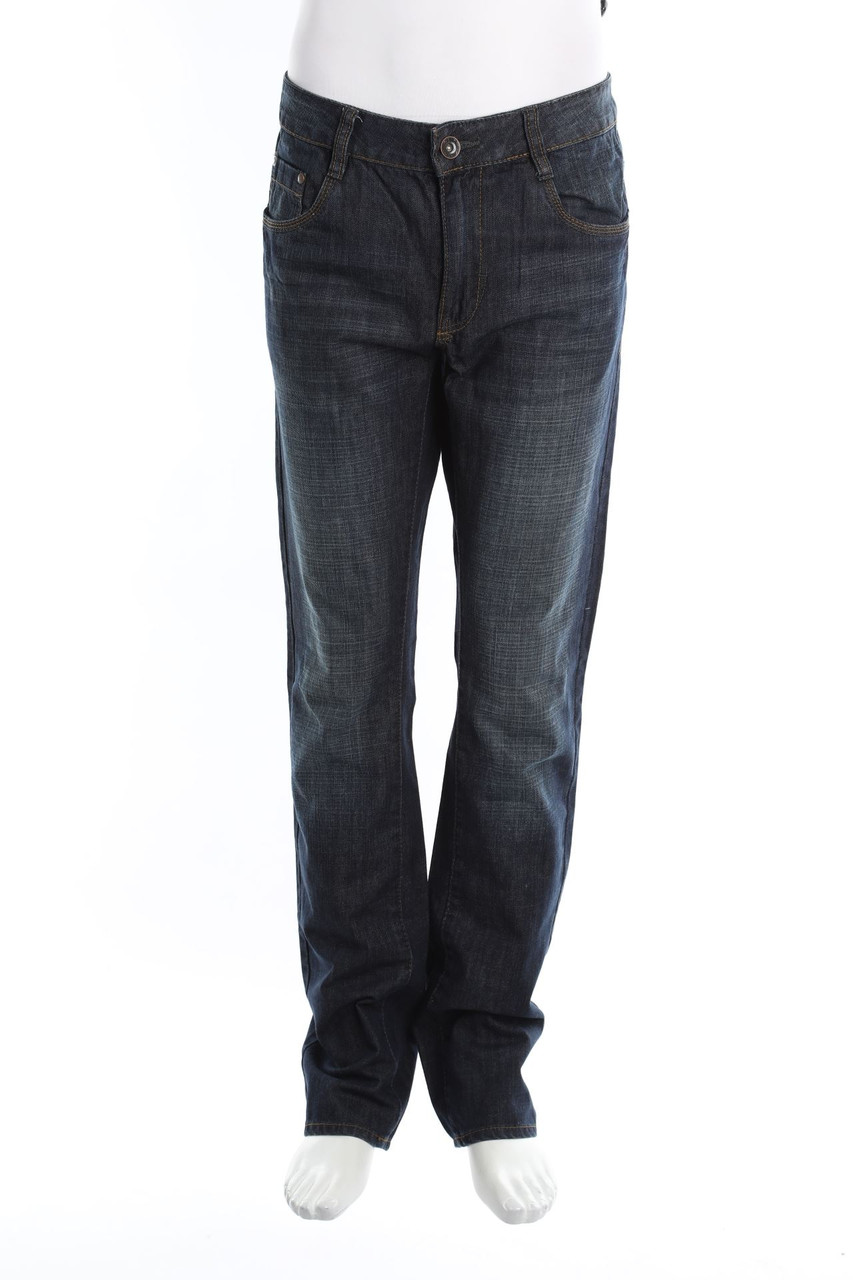 C&A - Used Look Straight Cut Jeans - L