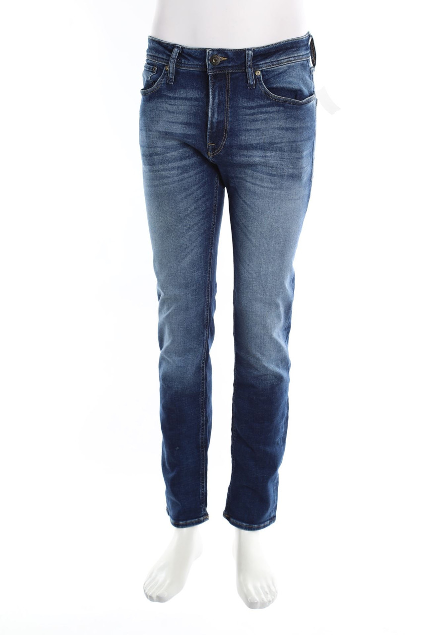 JACK & JONES - Used Look Slim-Jeans - S