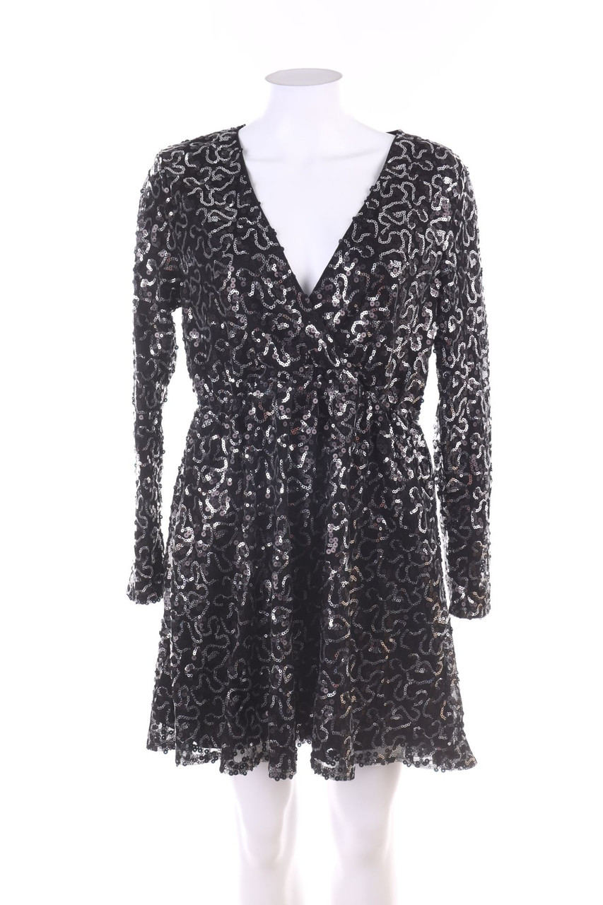 Boohoo - Glitzer-Party-Kleid - XL