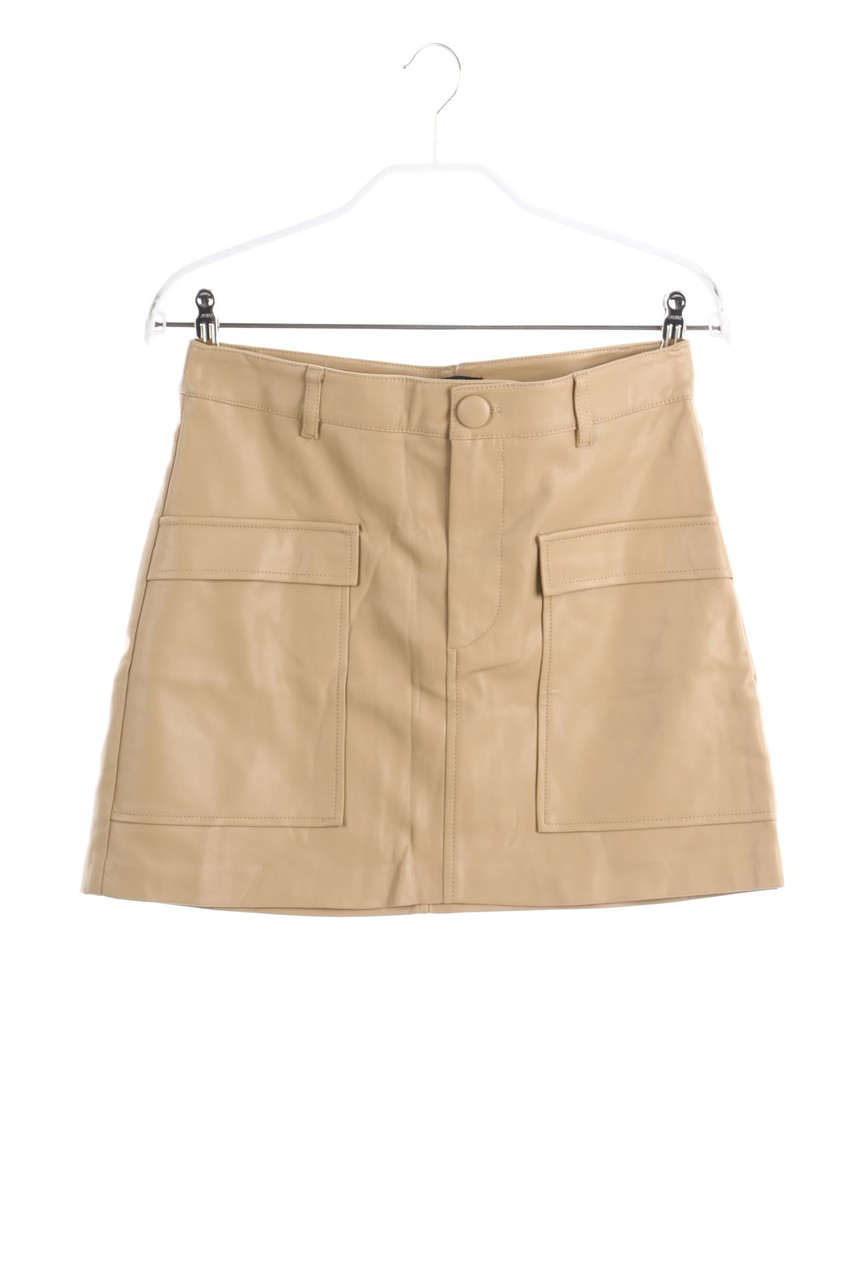 ZARA - Faux Leather-Rock - M