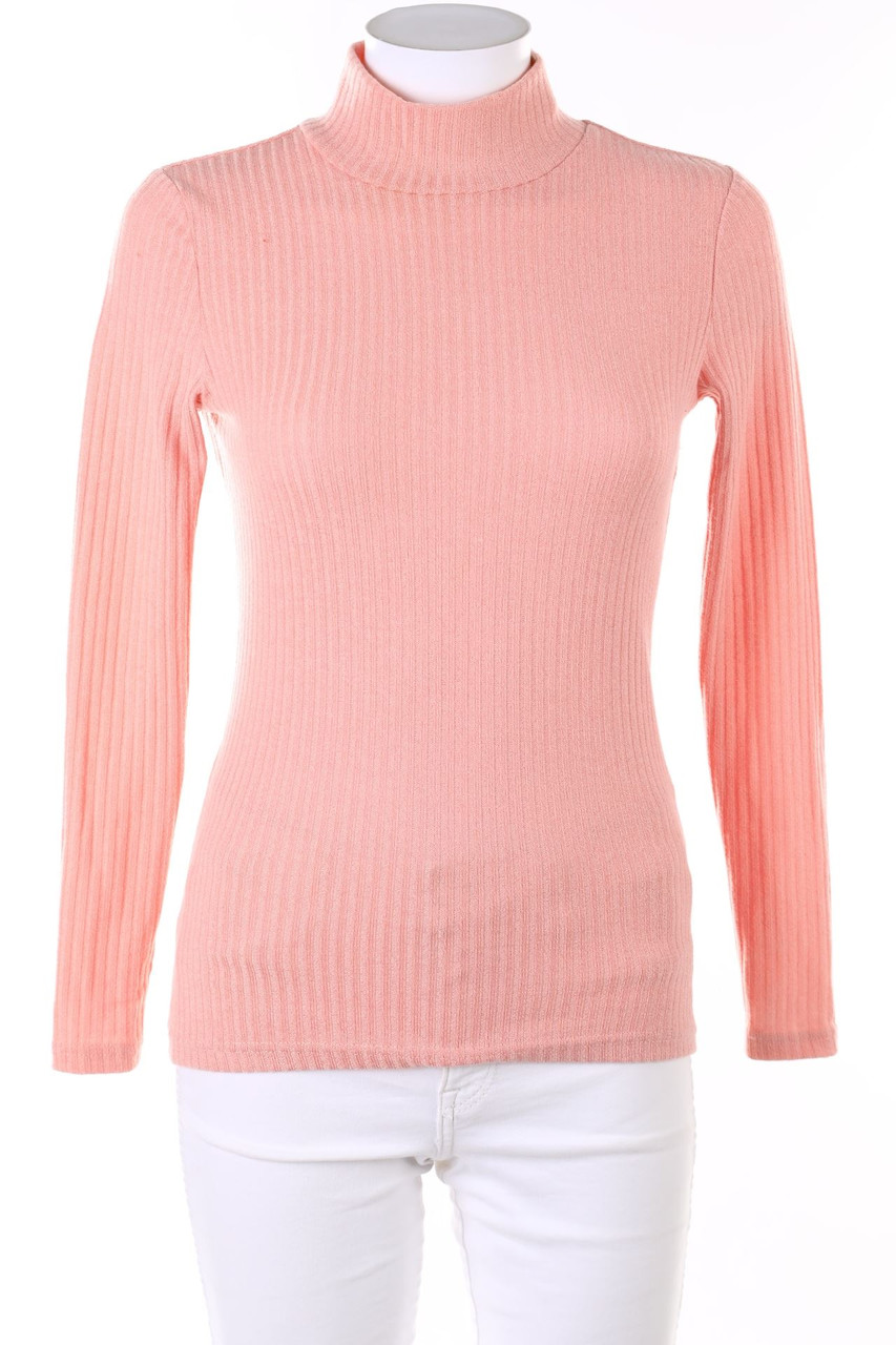 SHEIN - Longsleeve-Shirt mit Rollkragen - M
