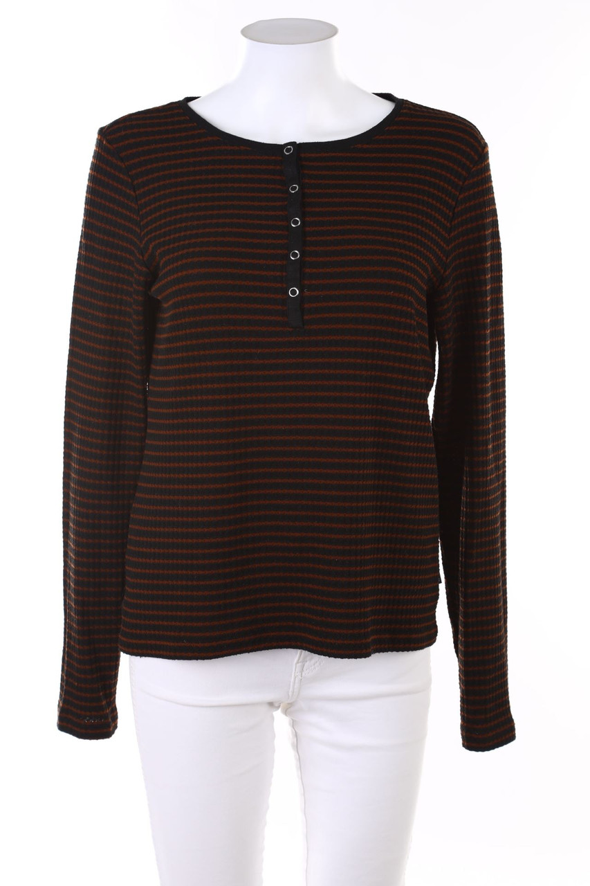 s.Oliver - Streifen-Longsleeve-Shirt - XL