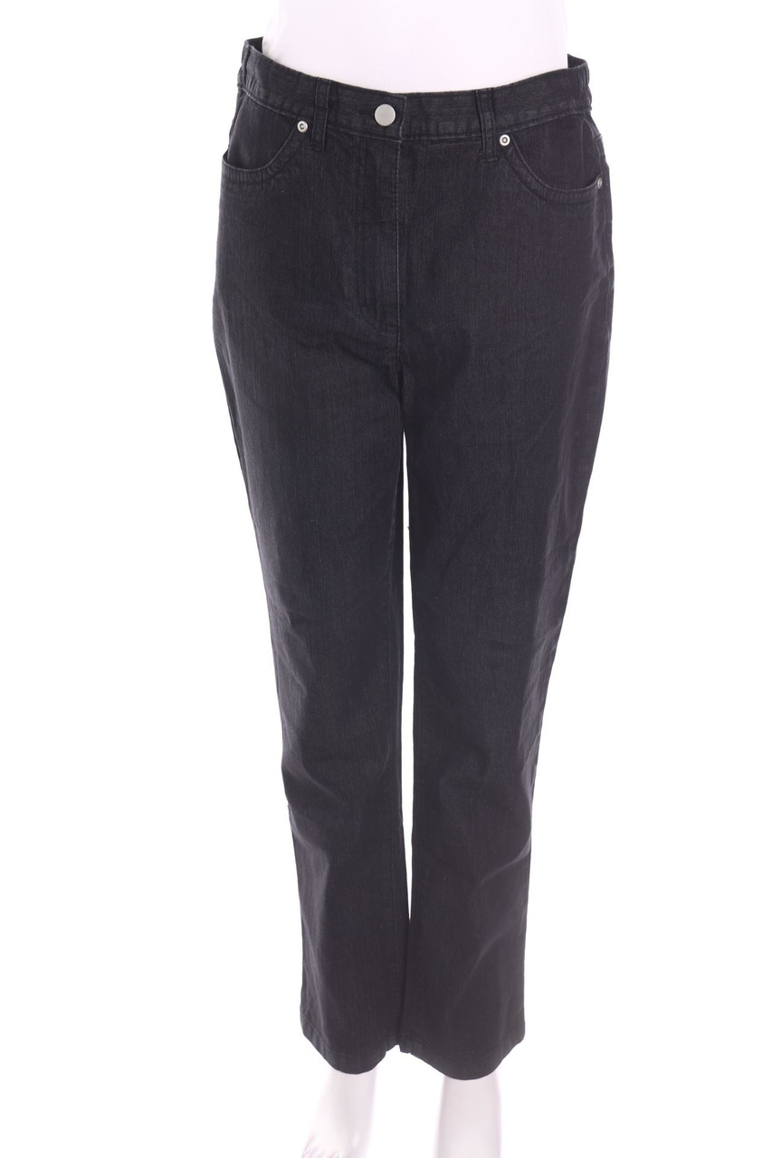 Ohne Label - Dark Denim Straight Cut Jeans - L