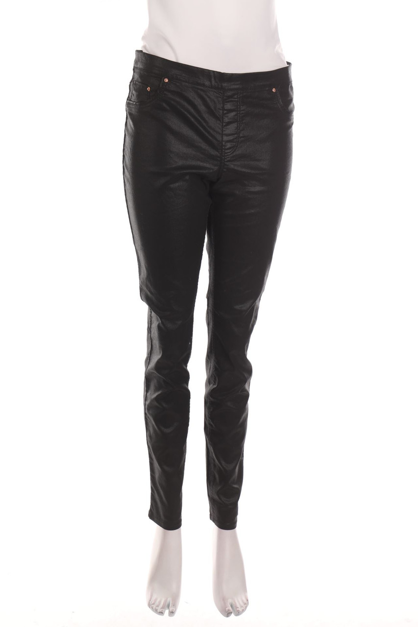 H&M - Kunstleder-Leggings - L