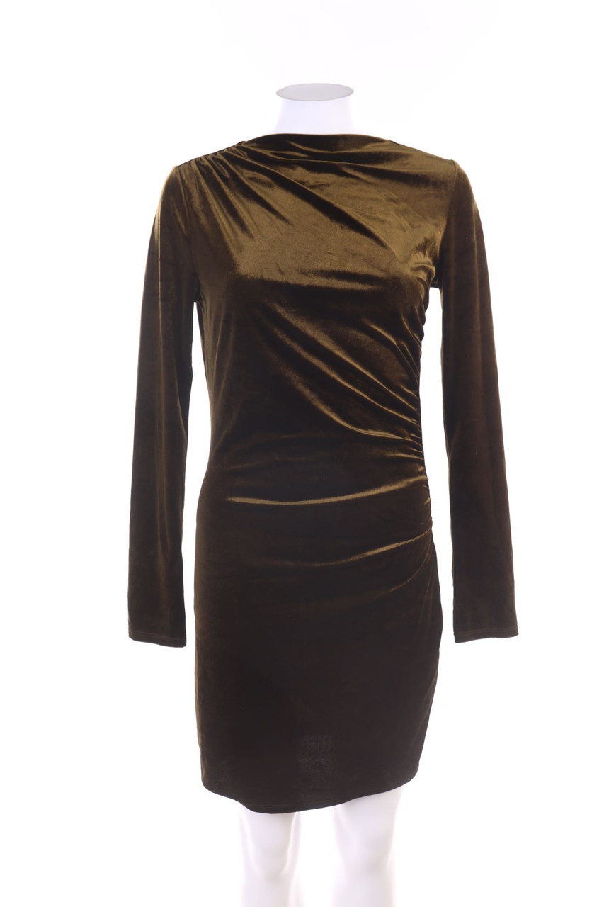 H&M - Samt-Party-Kleid - S