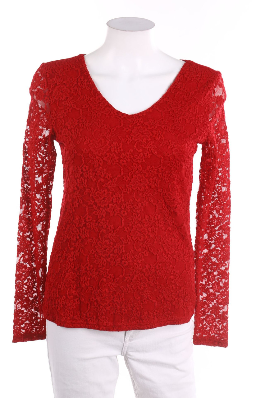 Janina - Longsleeve-Shirt aus Spitze - XS