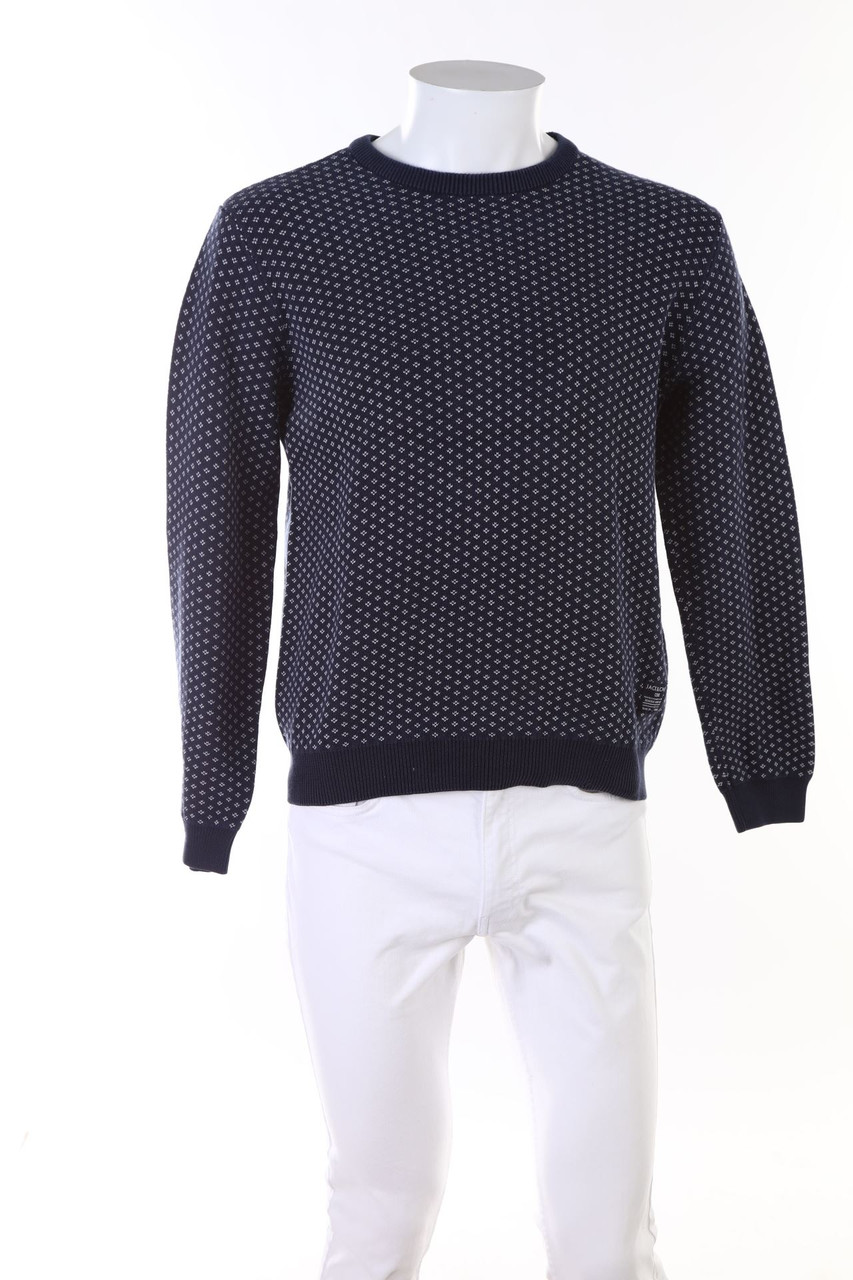 JACK & JONES CORE - Baumwoll-Strick-Pullover - L