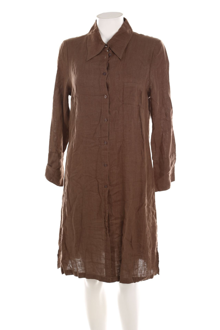 SECONDHAND - Leinenkleid - L