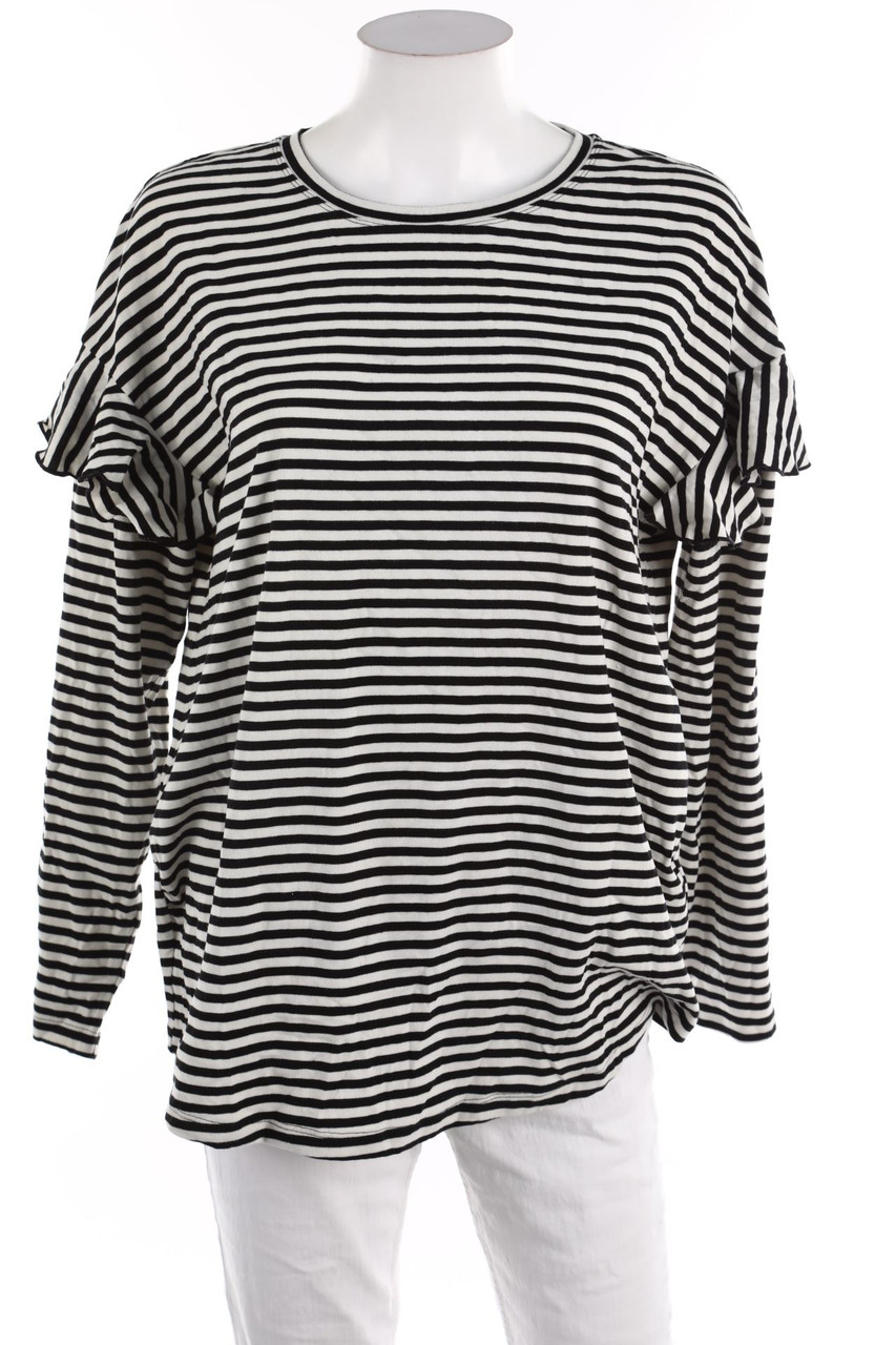 H&M MAMA - Streifen-Longsleeve-Shirt - L
