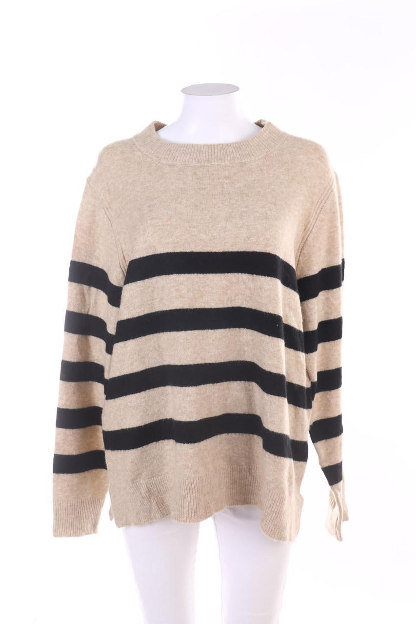 WOMEN essentials by Tchibo - Streifen-Strick-Pullover - L