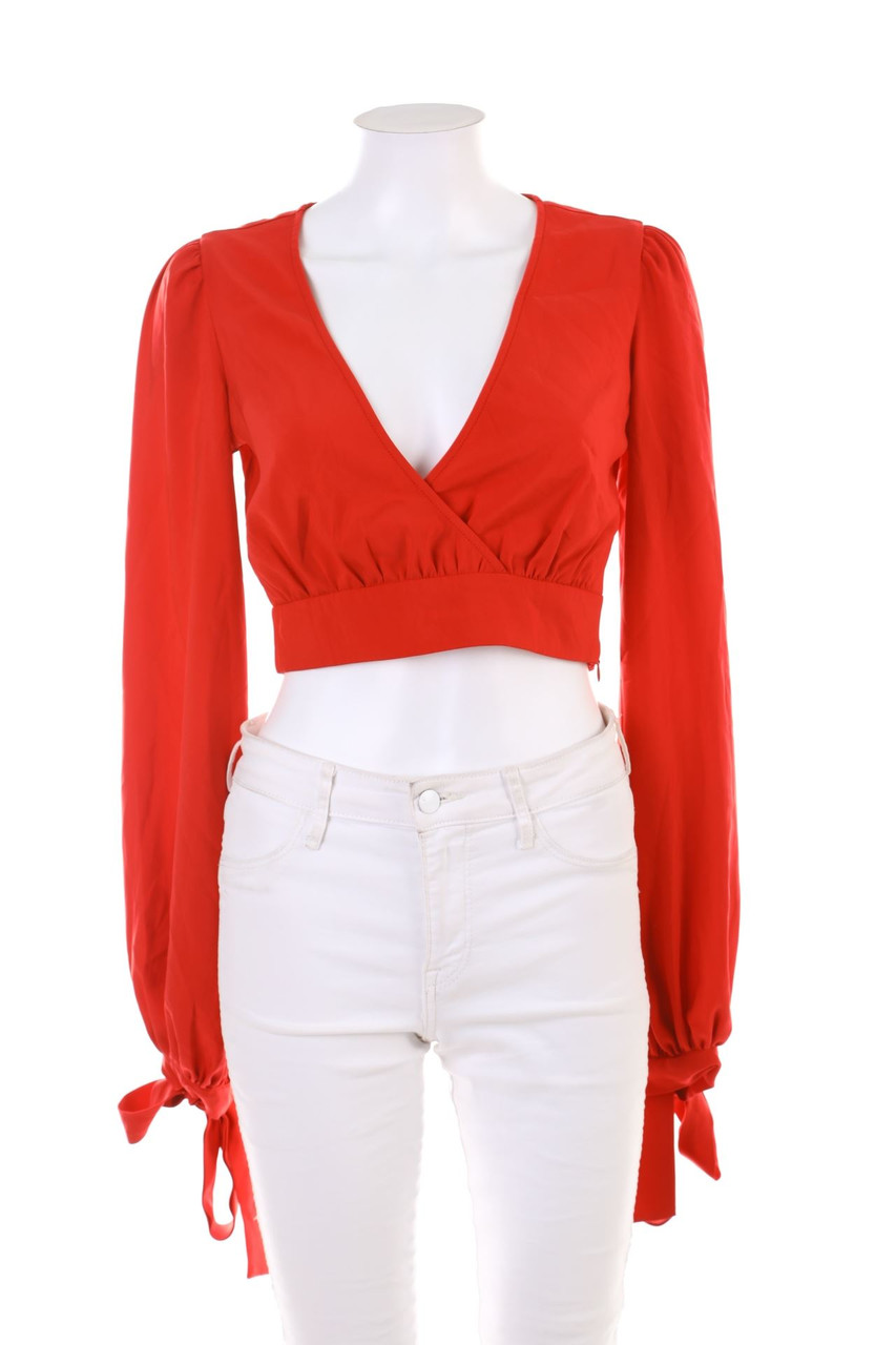 NA-KD - Cropped-Bluse - XS