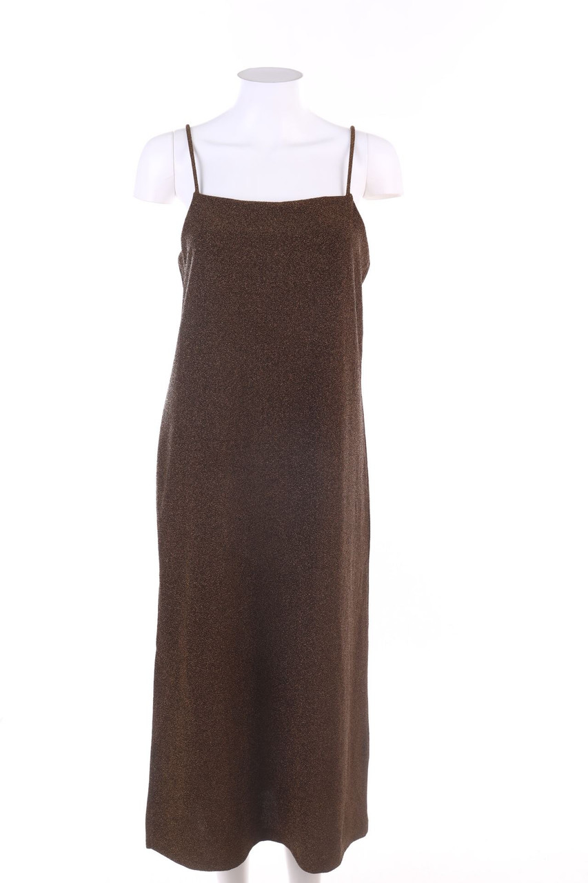 H&M - Glitzer-Maxi-Abendkleid - S