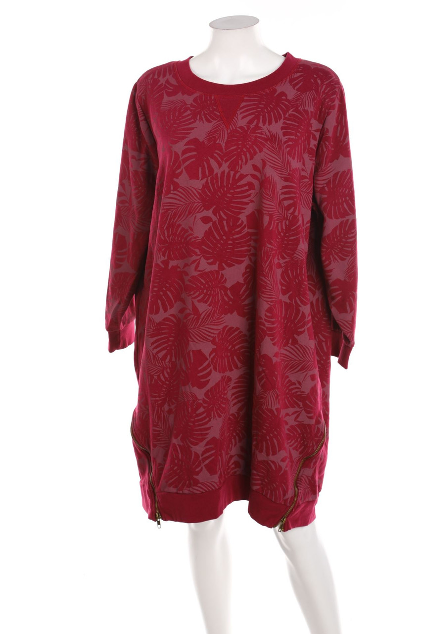 John Baner - Sweat-Kleid mit Reißverschluss - 48