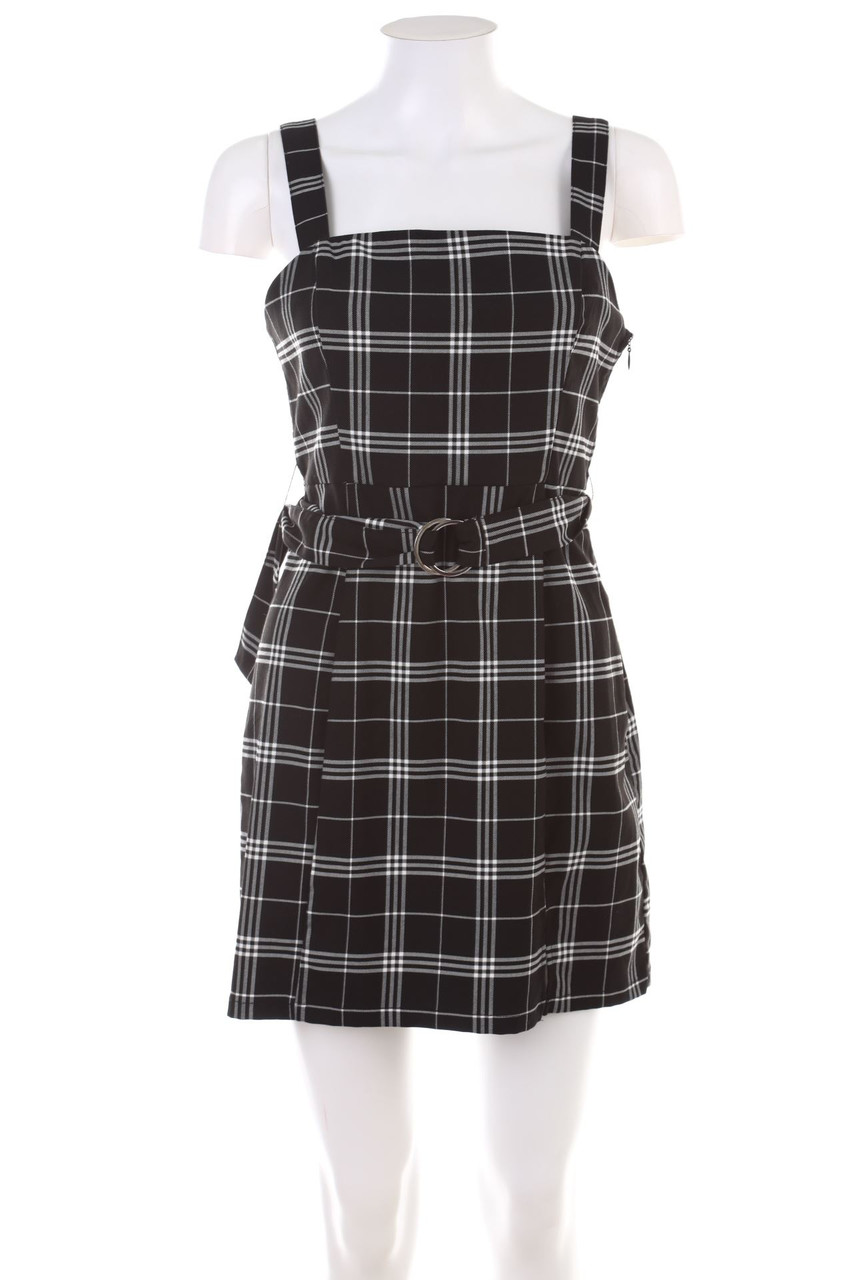 H&M DIVIDED - Minikleid mit Karo-Muster - M