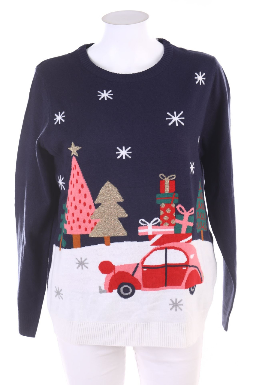 esmara - Weihnachts-Strick-Pullover - M
