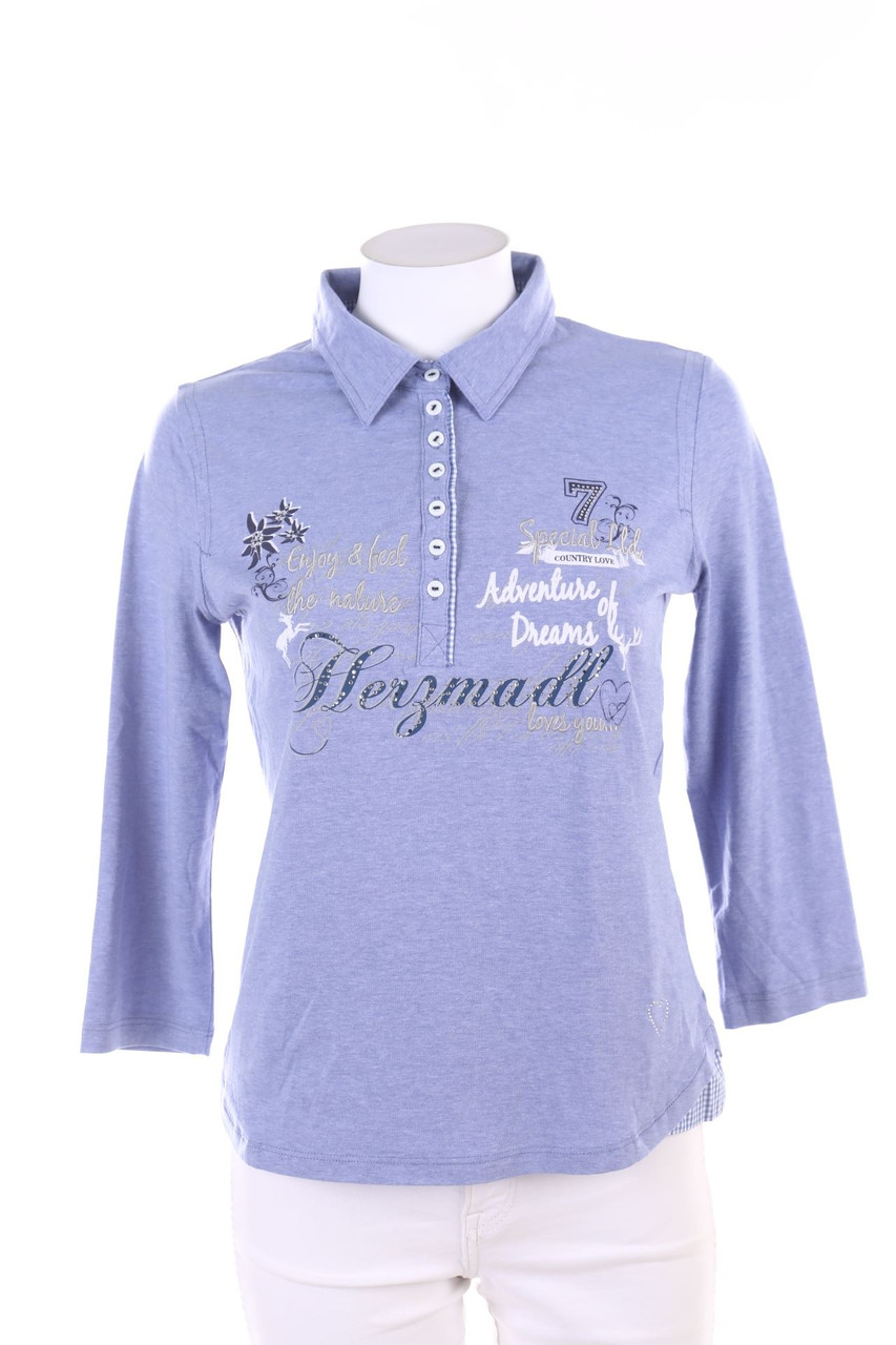 Birkhahn Mode - Langarm-Polo-Shirt - S