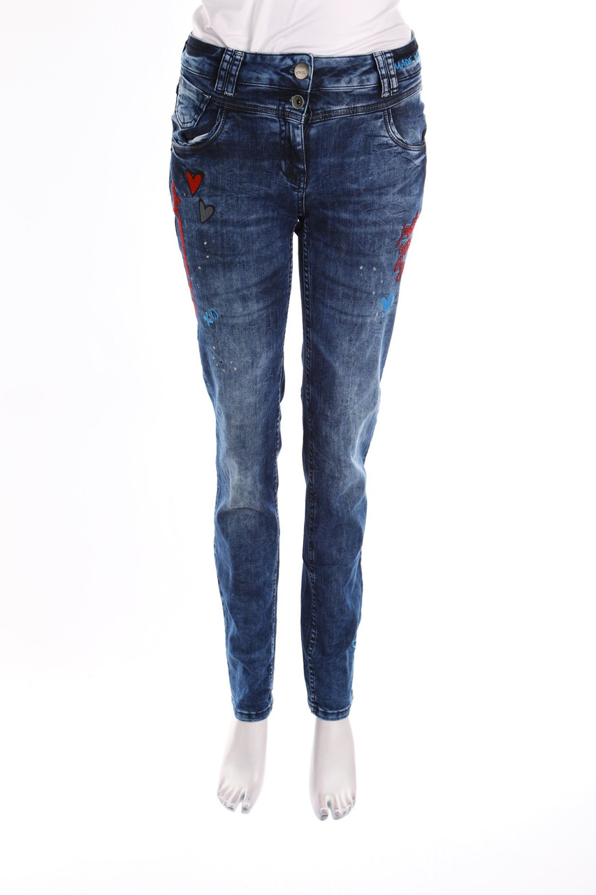CECIL - Used Look Skinny-Jeans - XS