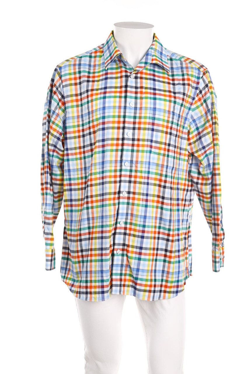 walbusch - kariertes Hemd - XL