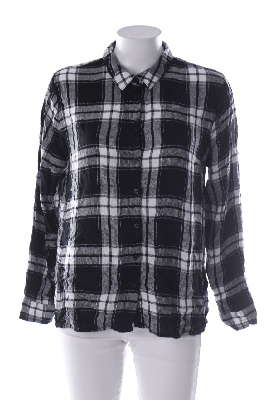 Janina - Karo-Hemd-Bluse - L