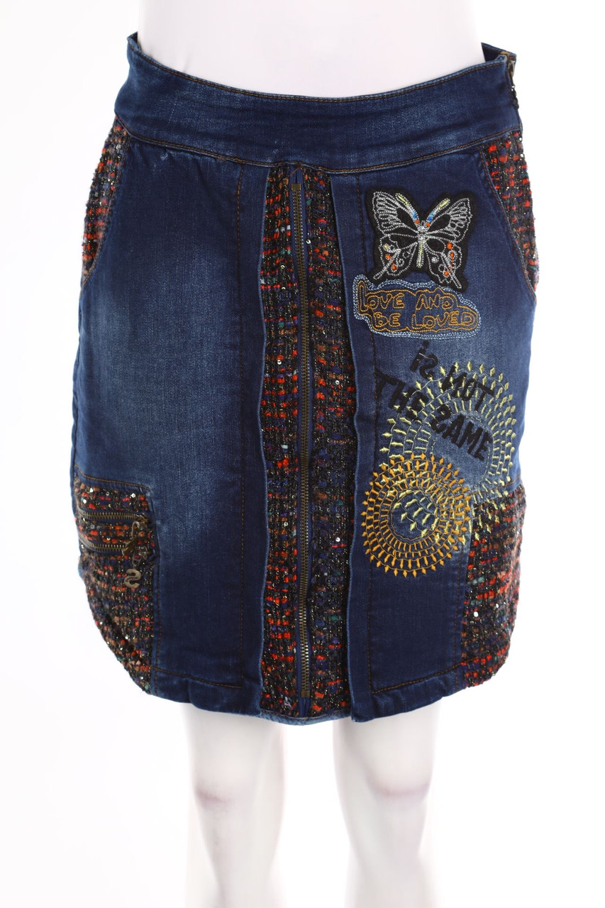 Desigual - Jeansrock - L