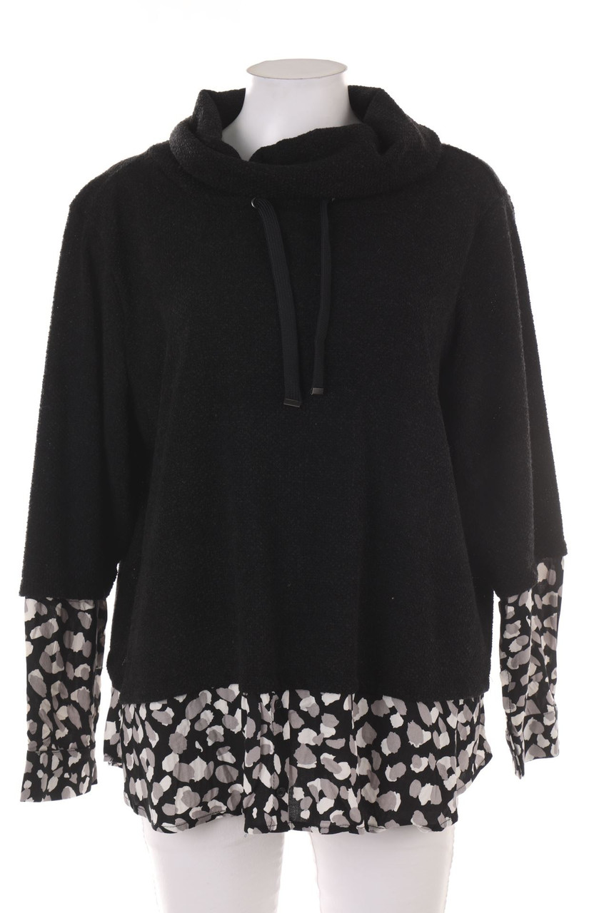 Laura Torelli - Strick-Pullover im Layer Look - XL