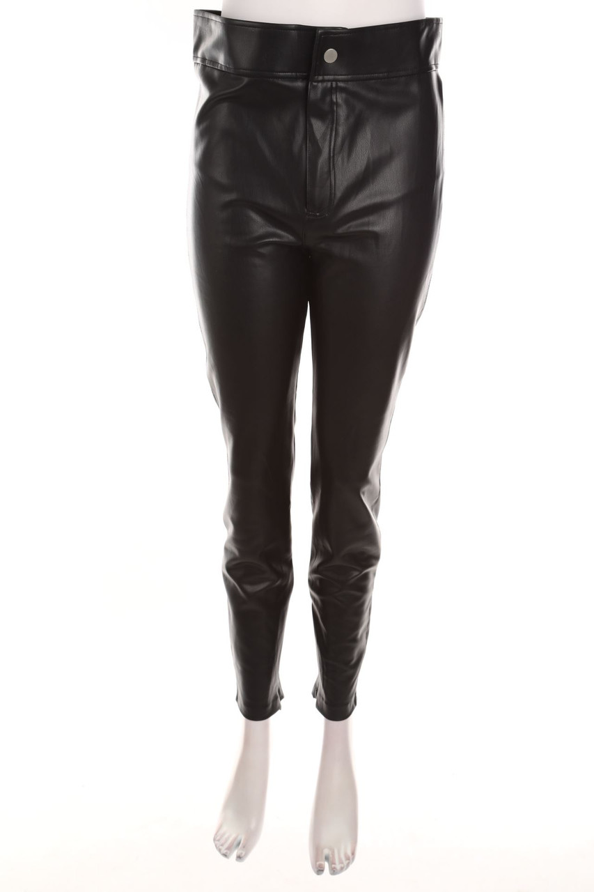 ZARA - Kunstleder-Hose - XL