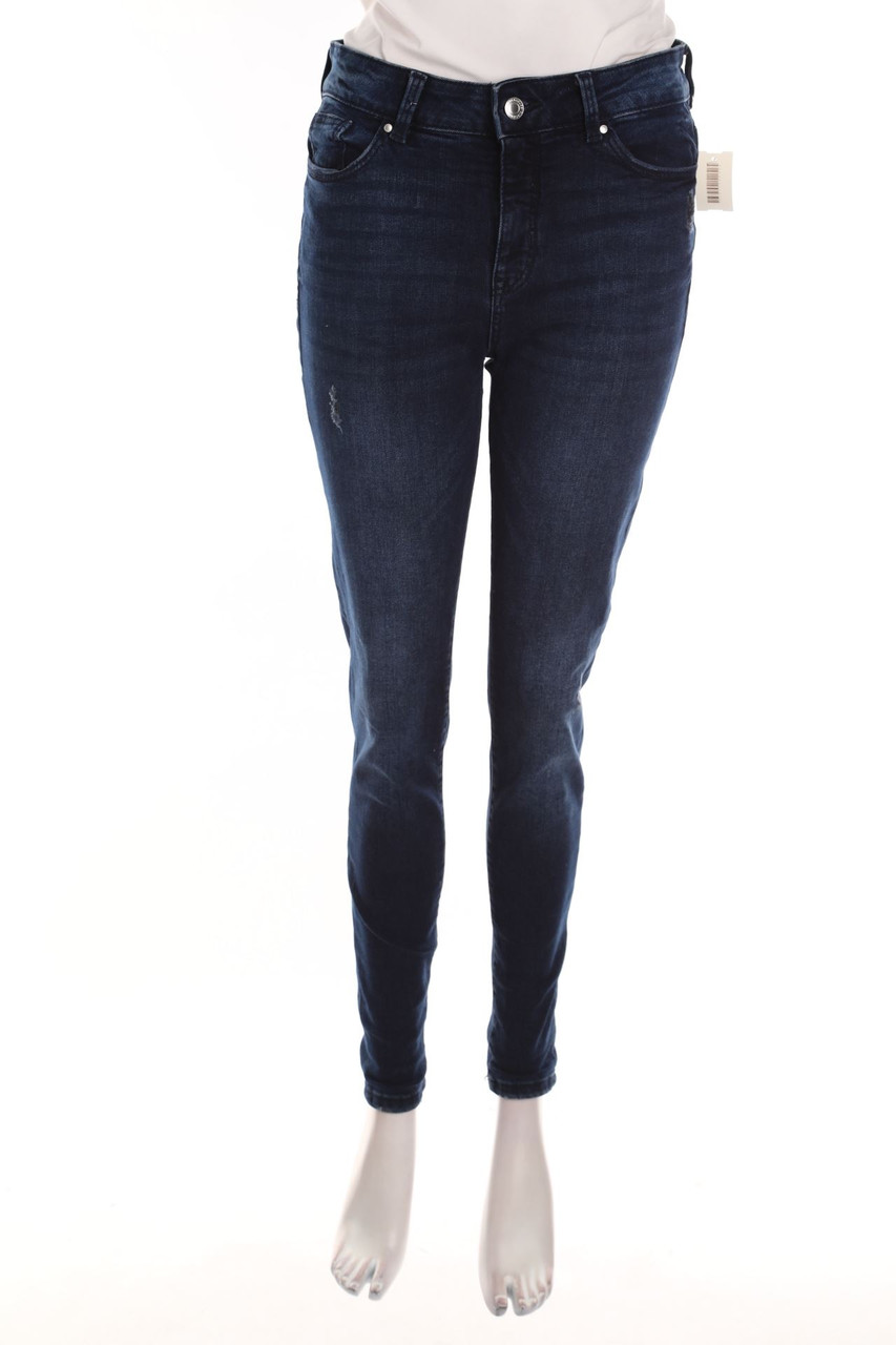 C&A - Dark Denim Skinny-Jeans - L
