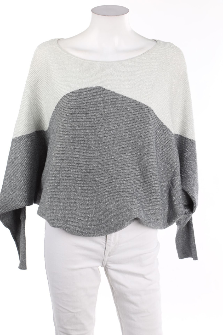C&A - Glitzer-Batwing-Pullover - XL