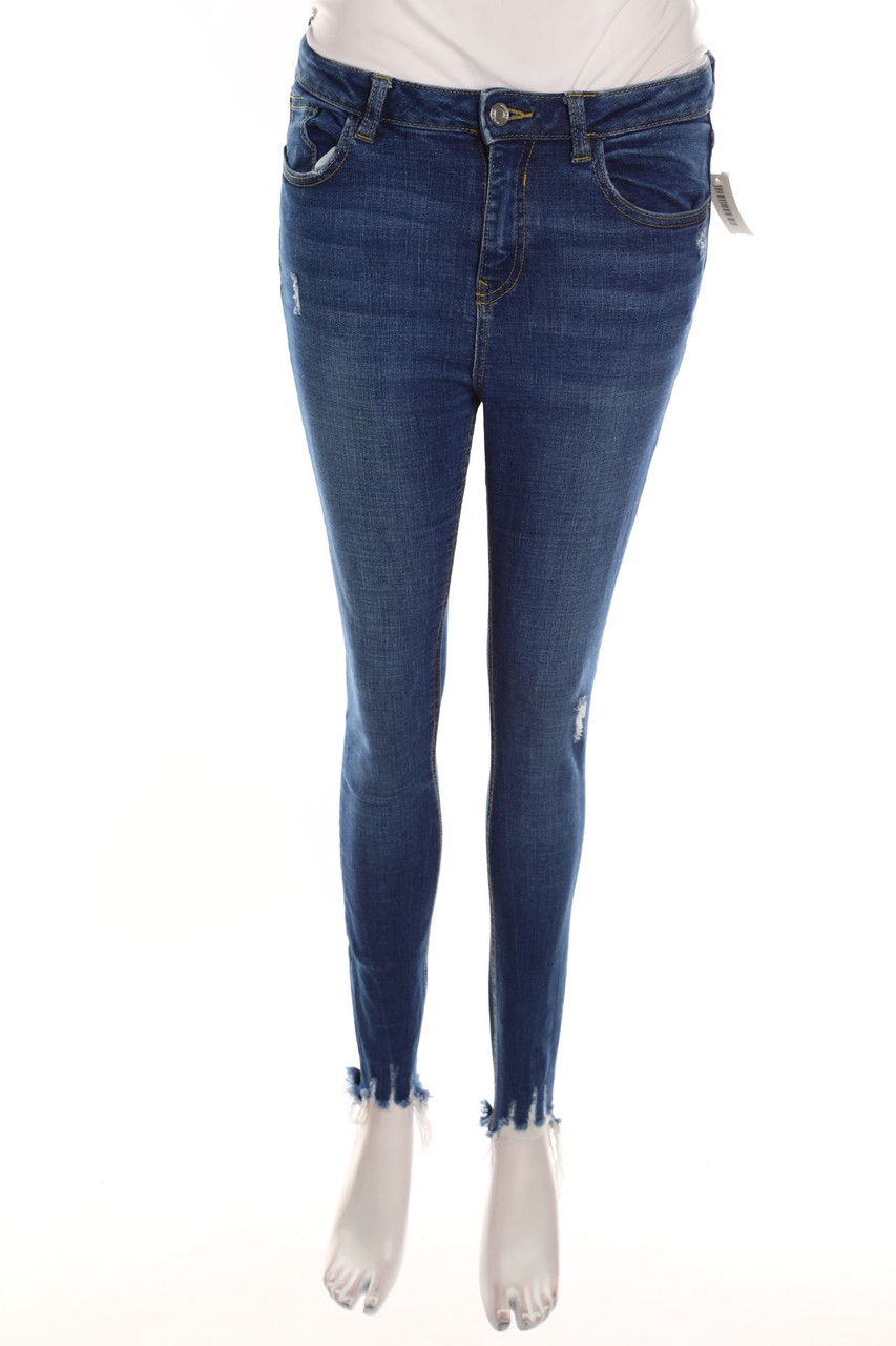 Denim & Co. - Skinny-Jeans - L
