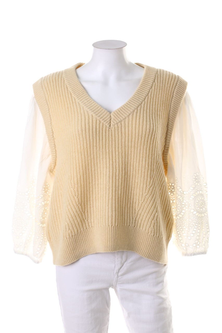 C&A - Strick-Pullover im Layer Look - M