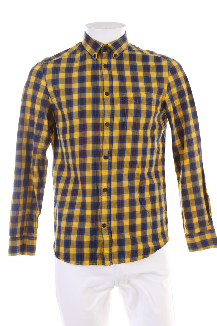 H&M - kariertes Button-down-Hemd - S