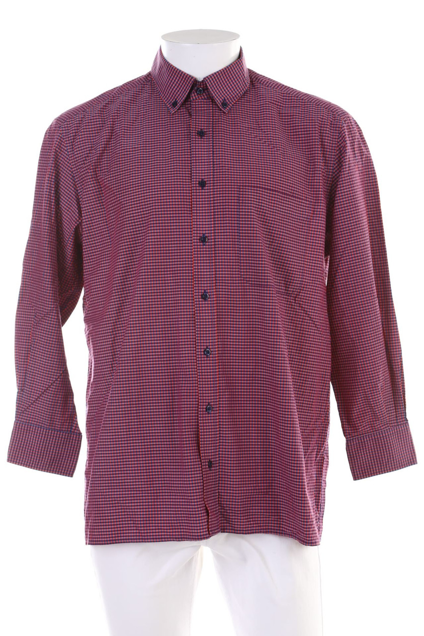 eterna - kariertes Hemd - L