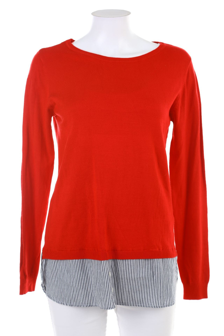 Chicorée - Strick-Pullover im Layer Look - M