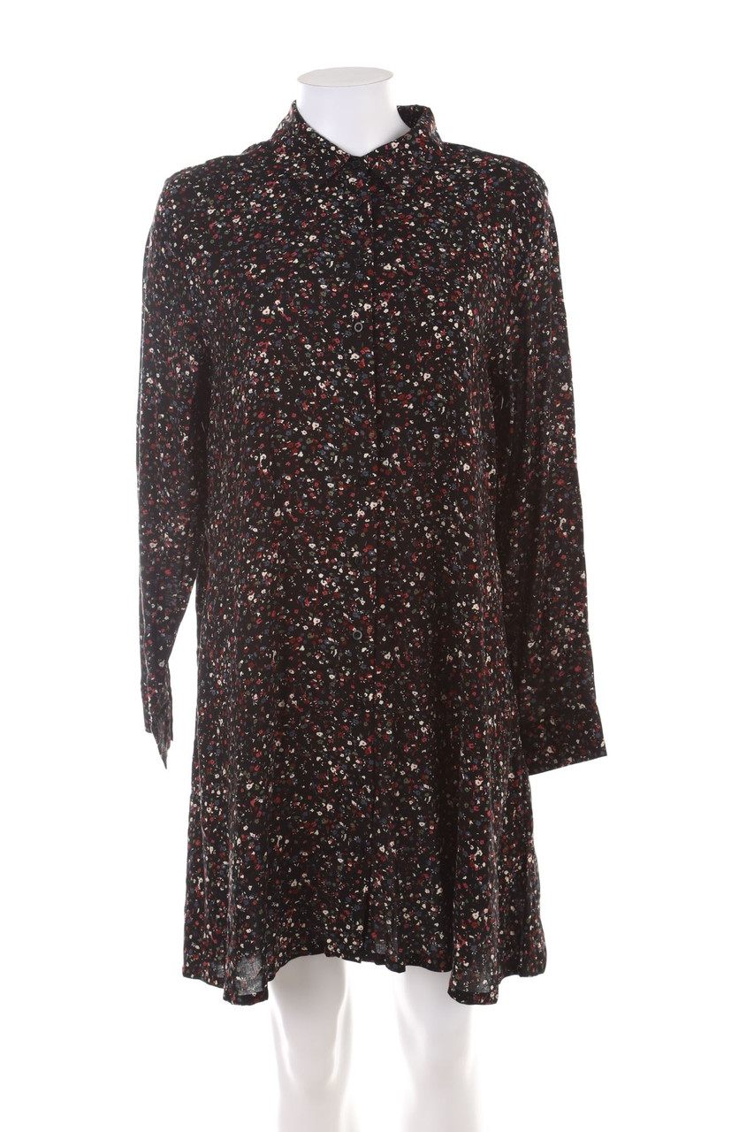 Janina - Blusenkleid mit floralem Muster - XL