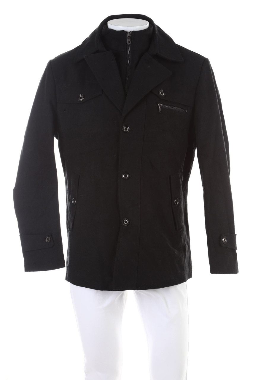 Ohne Label - Jacke aus Woll-Mix - M