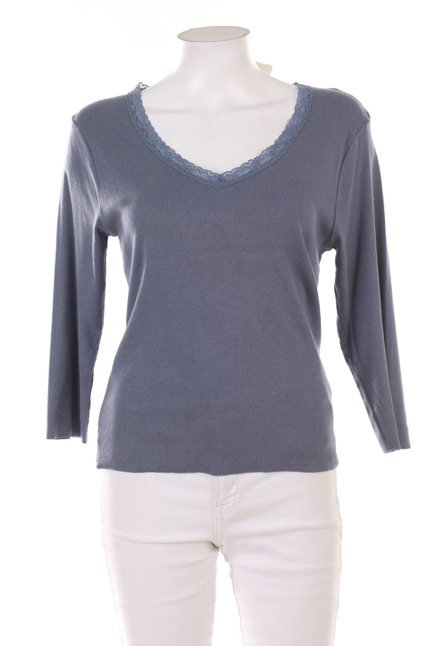 Chicorée - Shirt mit Spitze - L