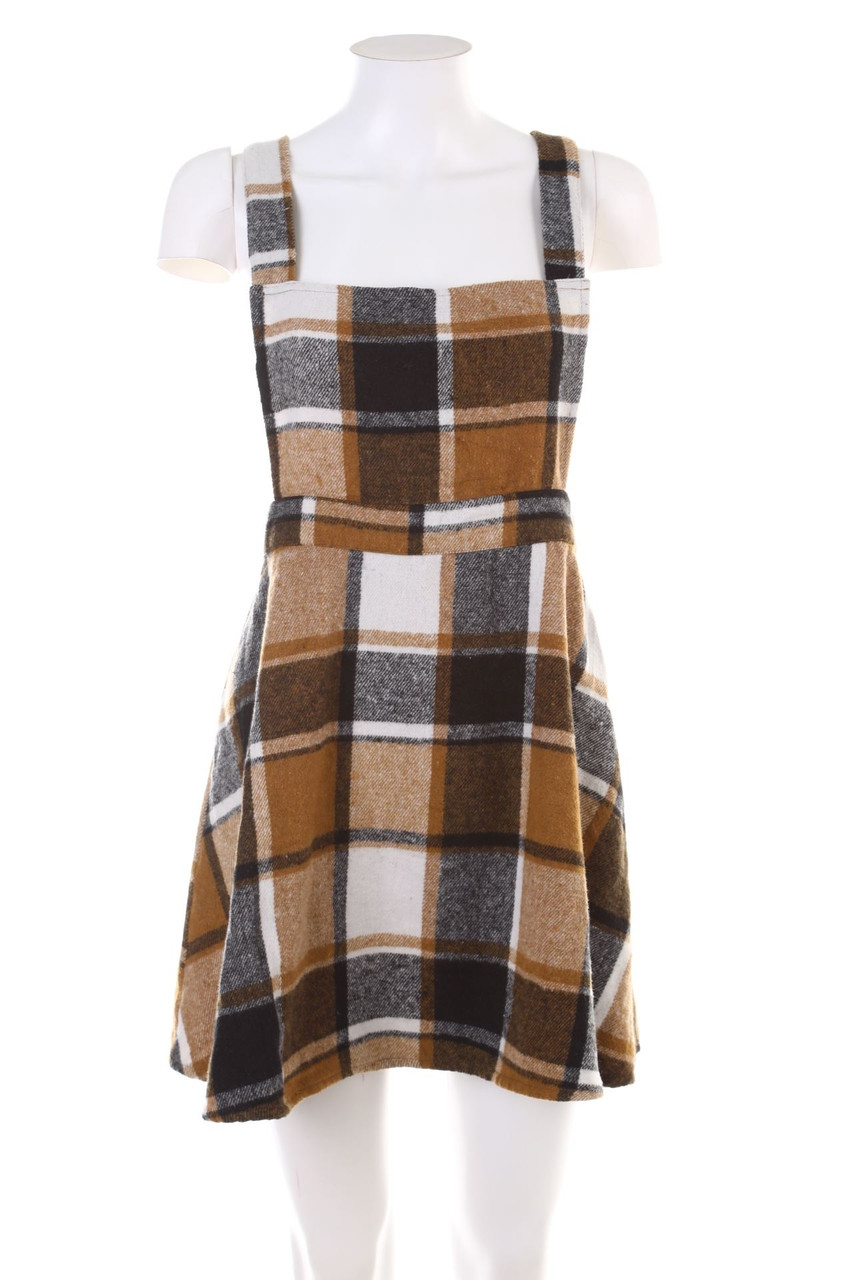 Ohne Label - Minikleid mit Karo-Muster - M