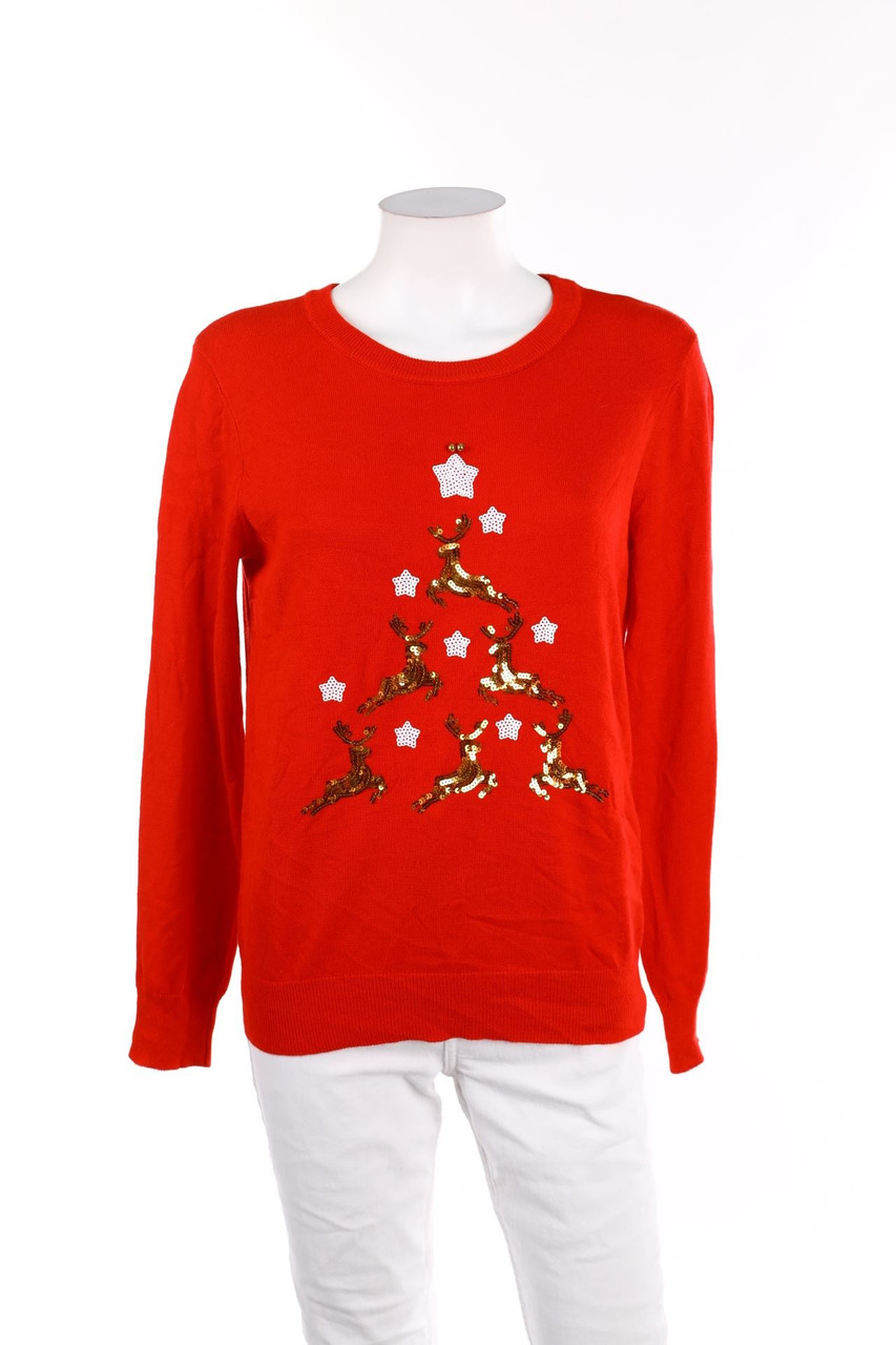 ABOUT YOU - Weihnachts-Strick-Pullover - XS