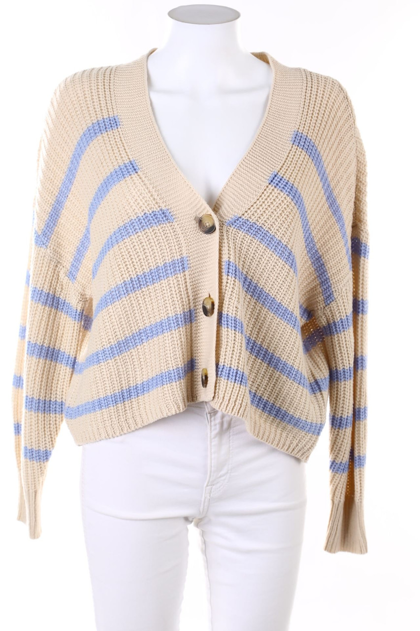 ONLY - Streifen-Cardigan - L