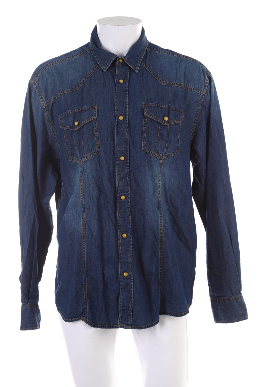 SOUTHERN TERRITORY - Jeans-Hemd - 2XL