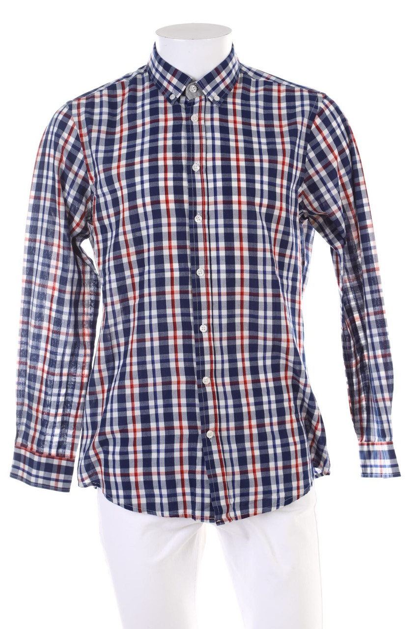 PIAZZA ITALIA - kariertes Hemd - L