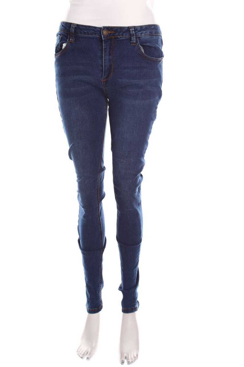 Chicorée - Used Look Skinny-Jeans - XL