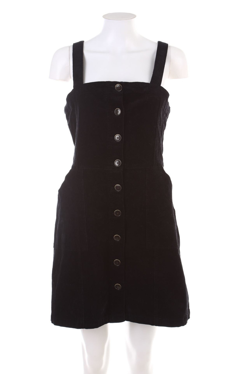 Denim & Co. - Cord-Minikleid - 2XL