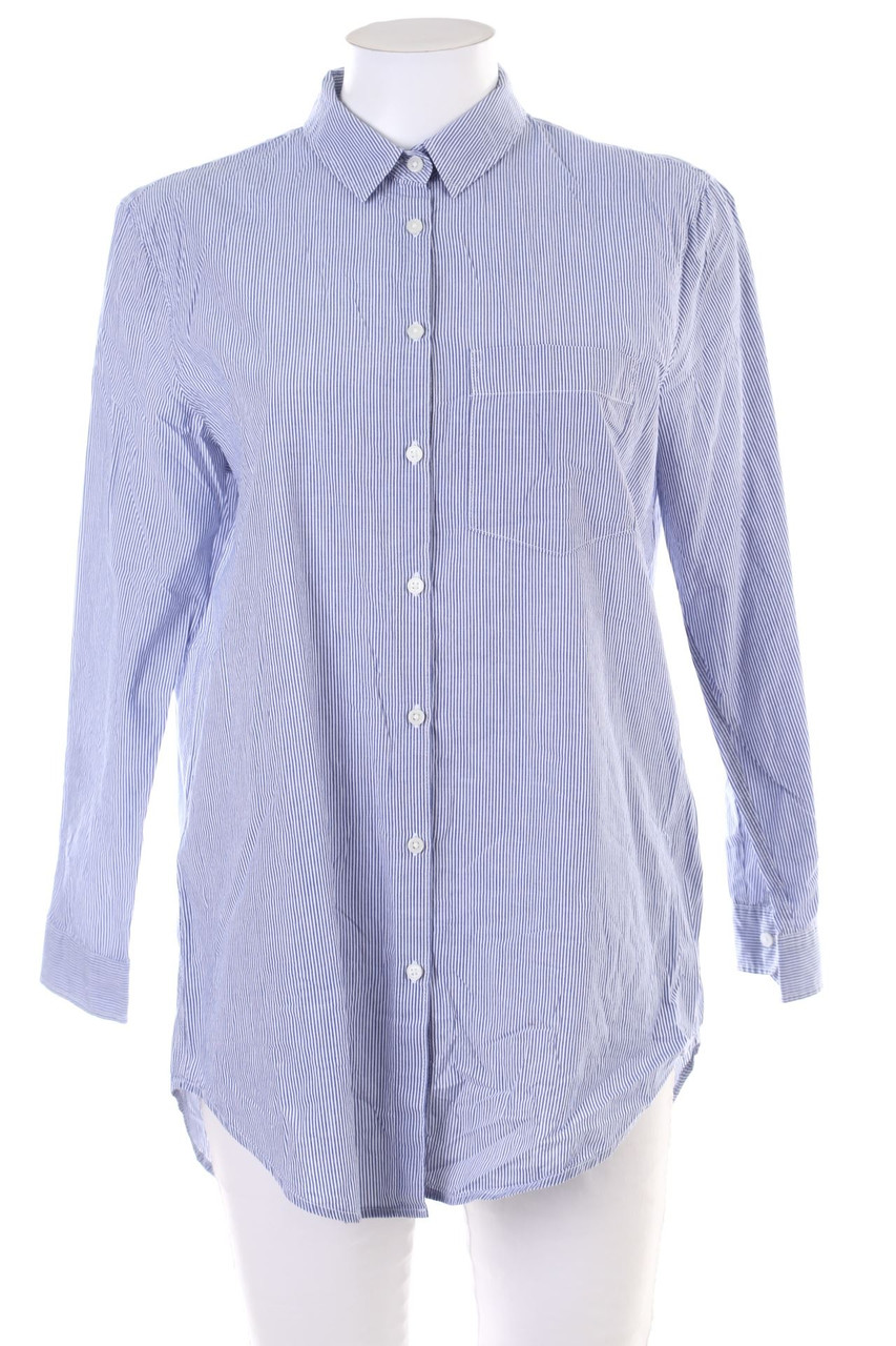 H&M LOGG - Streifen-Hemd-Bluse - S