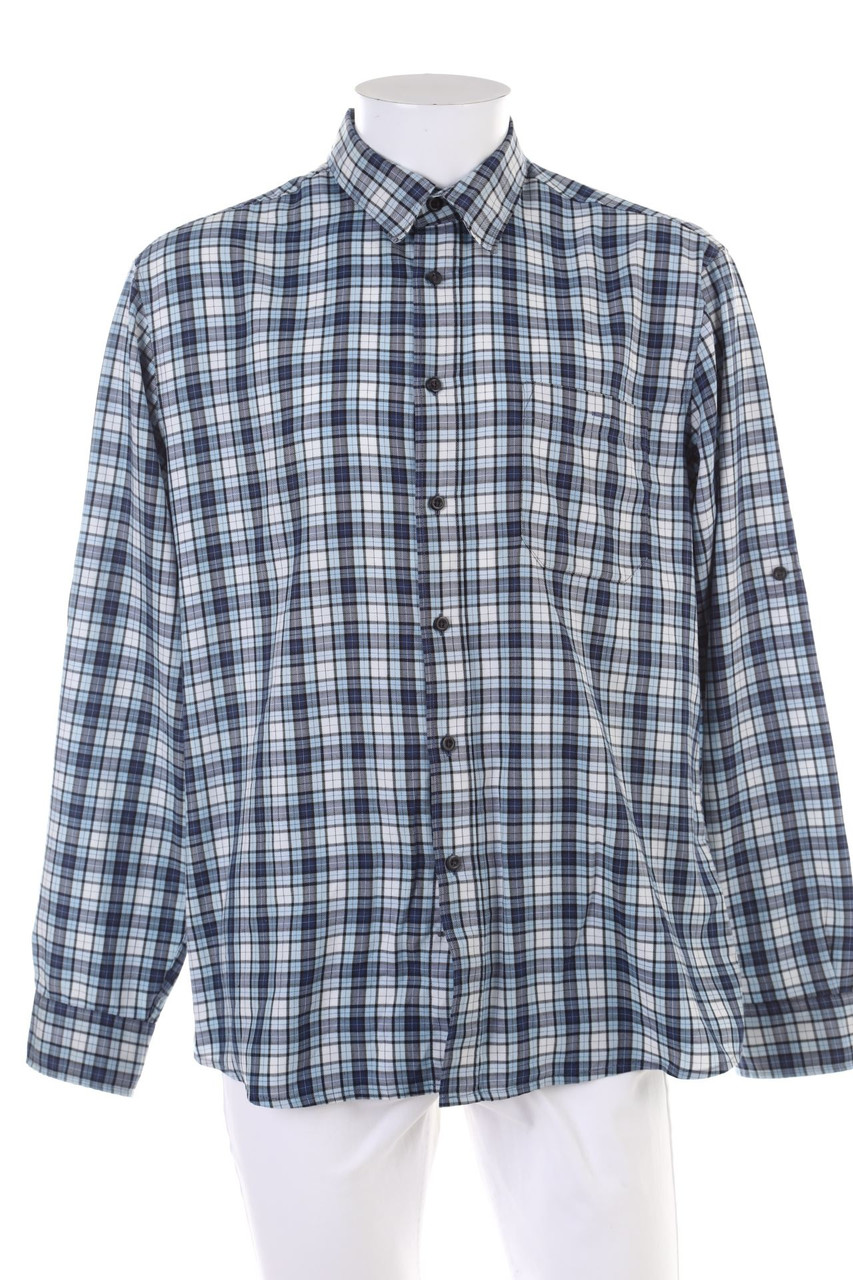 crane - kariertes Hemd - L