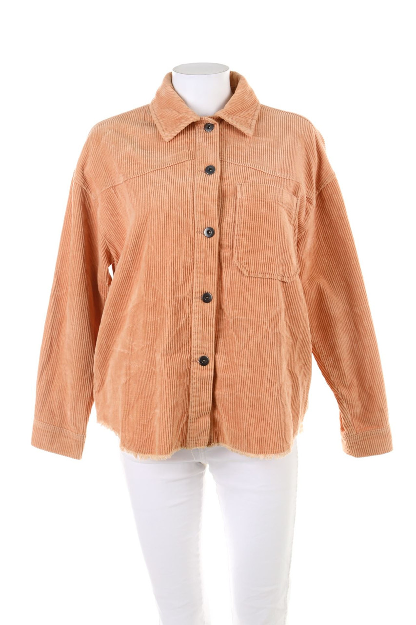 ZARA - Cord-Hemd-Bluse - XS