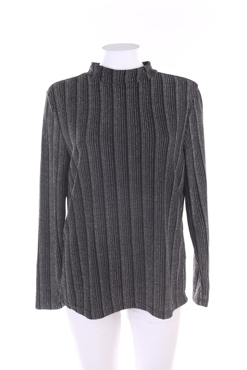 JEAN PASCALE - Glitzer-Longsleeve-Shirt - L