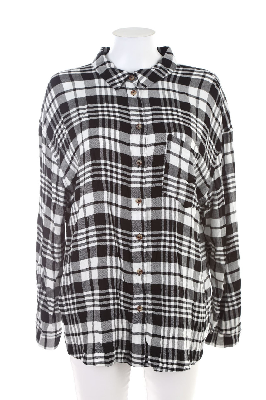 C&A - Karo-Hemd-Bluse - 2XL